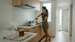 りんごの皮とシナモンをミキサーで：やさしい香りのスプレー＆置き型芳香剤、作り方と保存のコツ